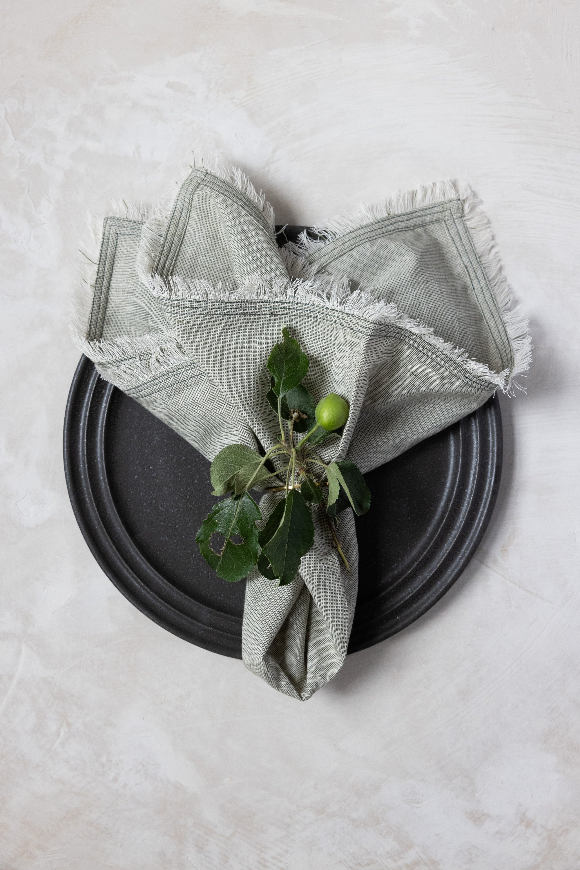 Ember Fringed Table Napkins - Set of 2