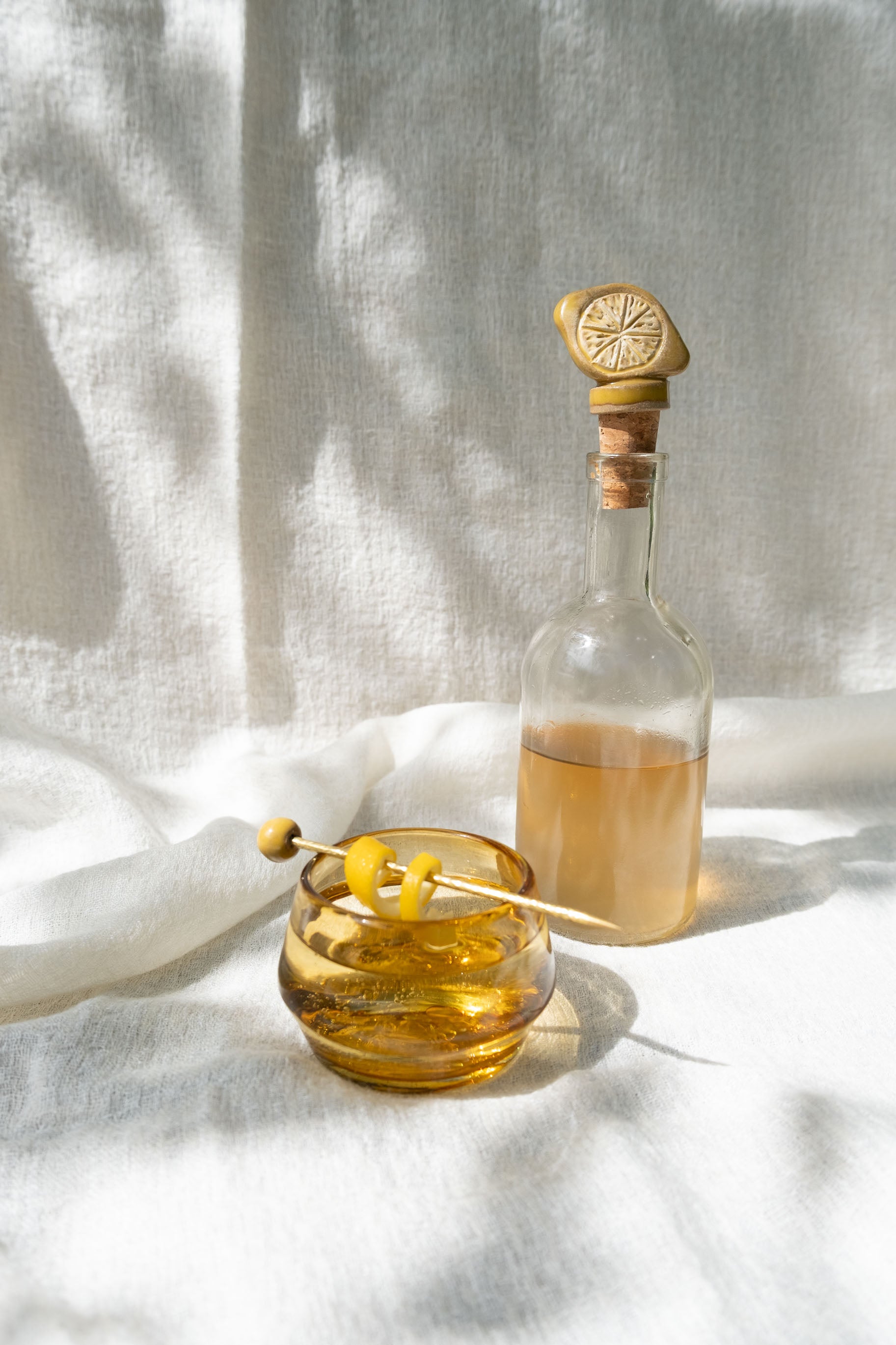 Lemon Wine/Bottle Stopper