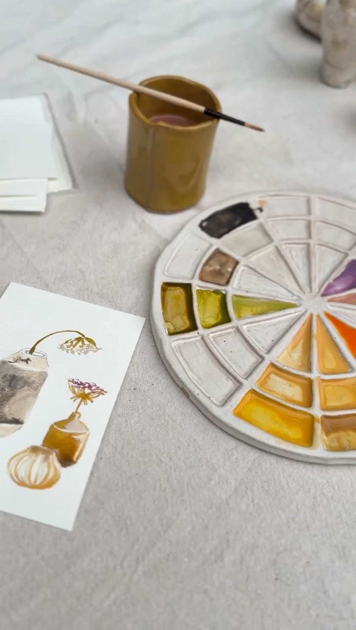Watercolor Postcards