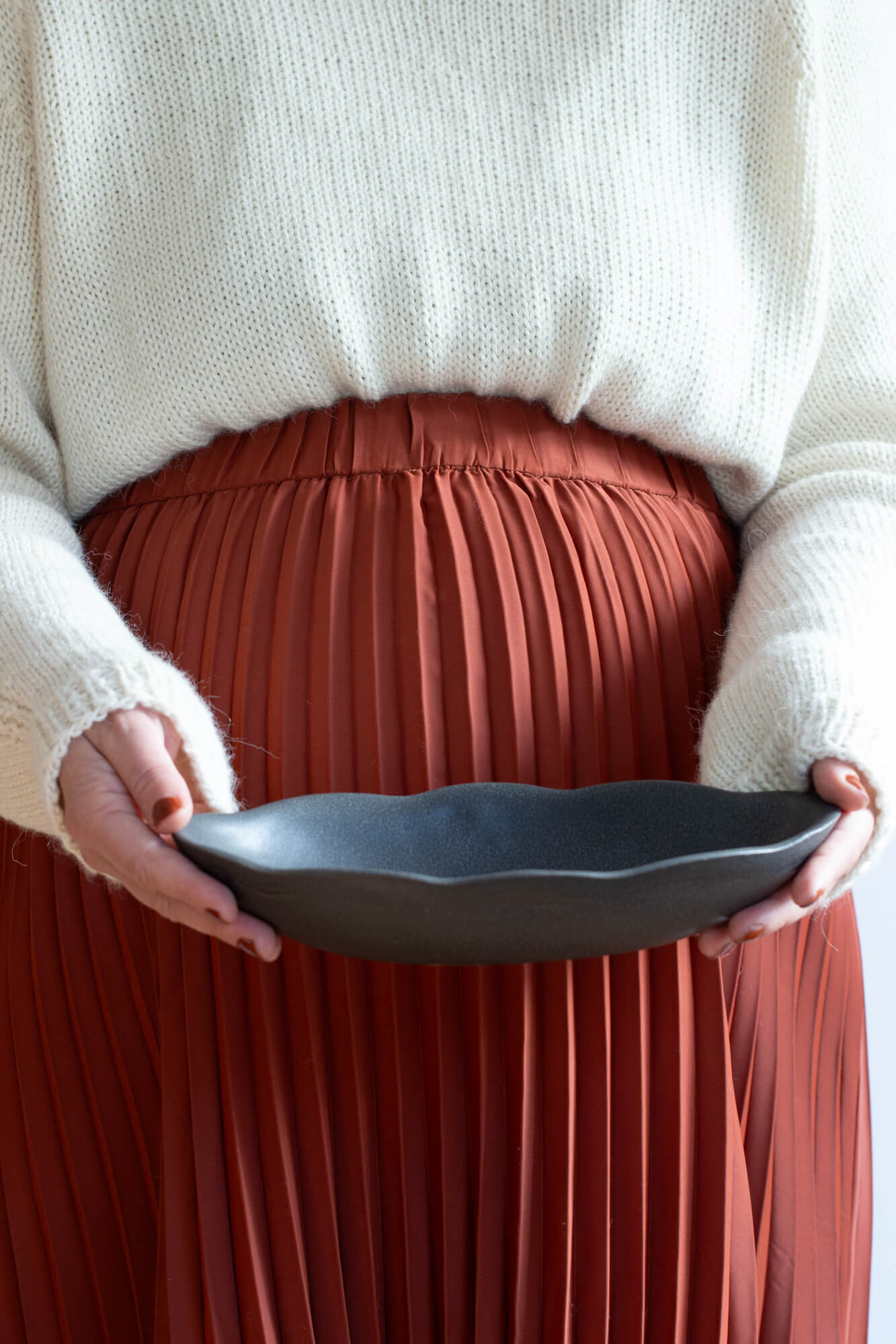 Scalloped Oval Platter