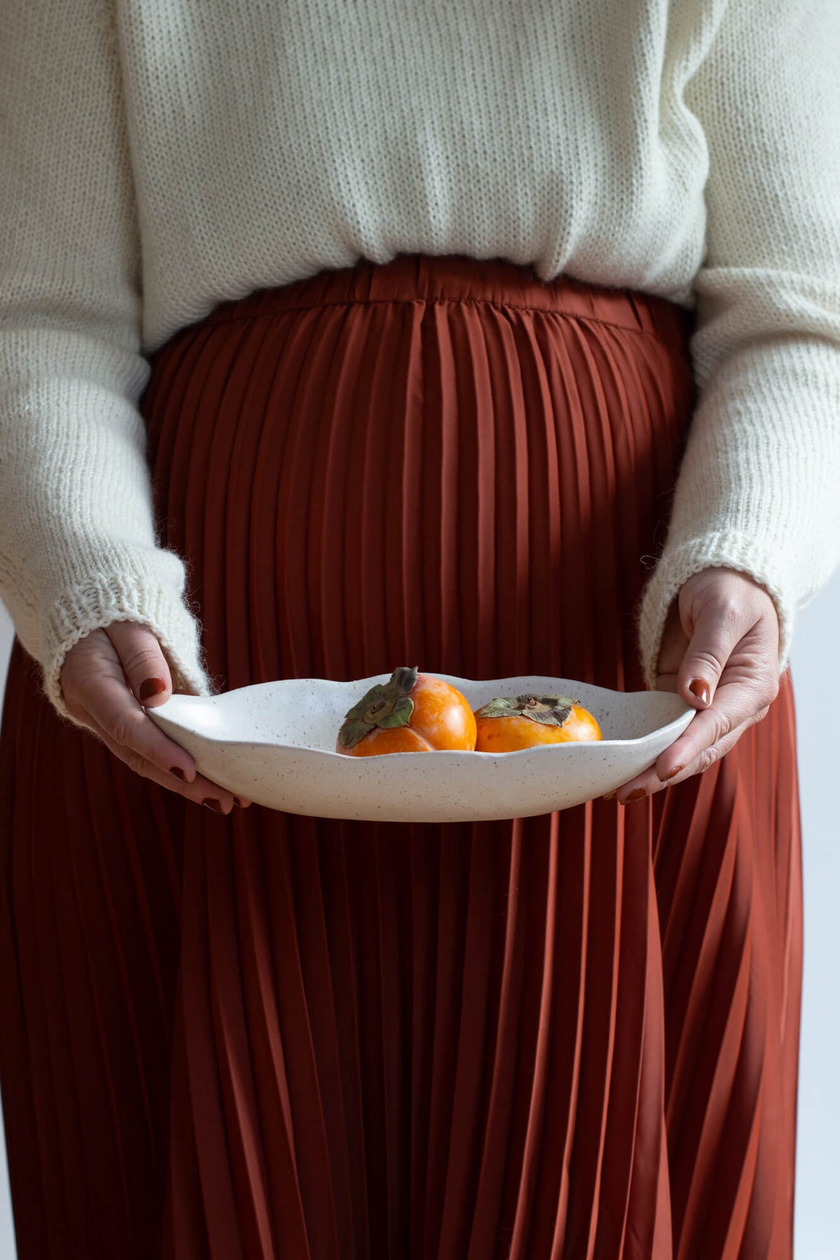 Scalloped Oval Platter