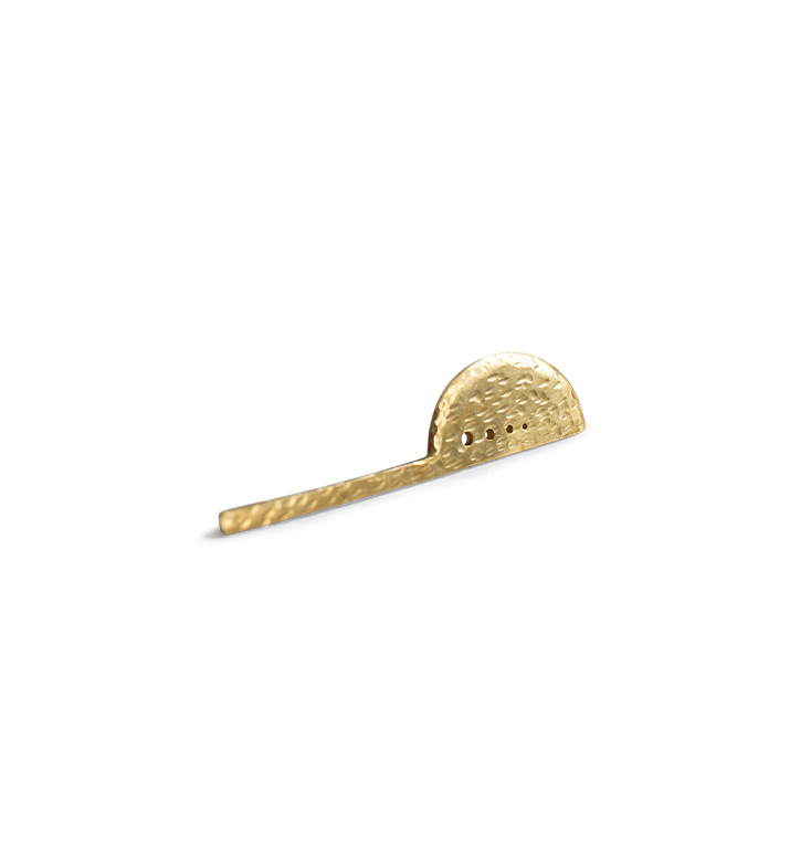 Herb and Cheese Knife - Hammered Brass