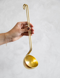 Soup Ladle - Brass